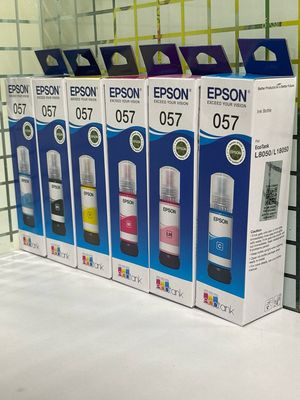 Original ink Epson 057 set of 6 bottle (B/Y/M/C/LC/LM)