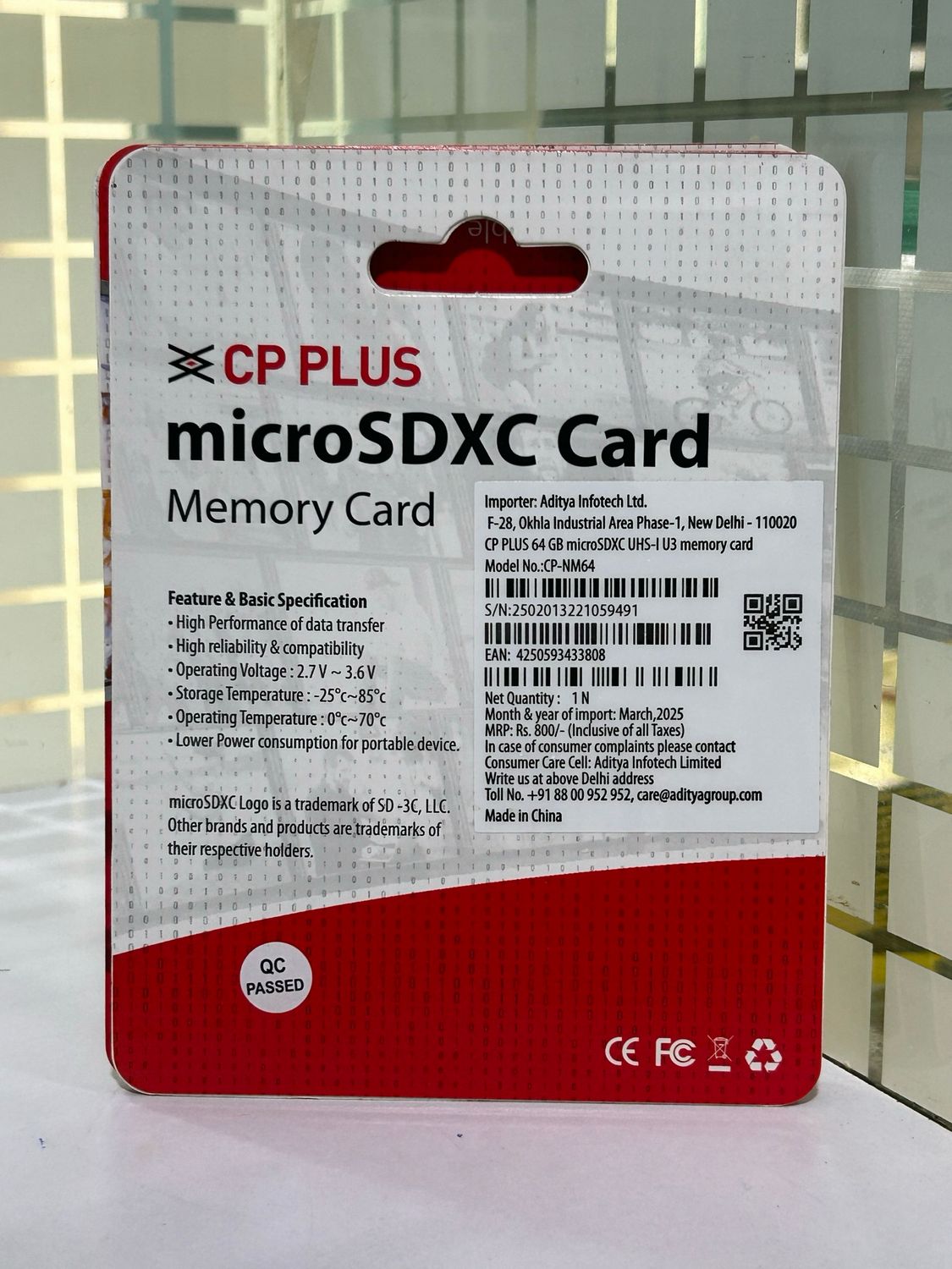 Cp Plus 64GB Memory Card