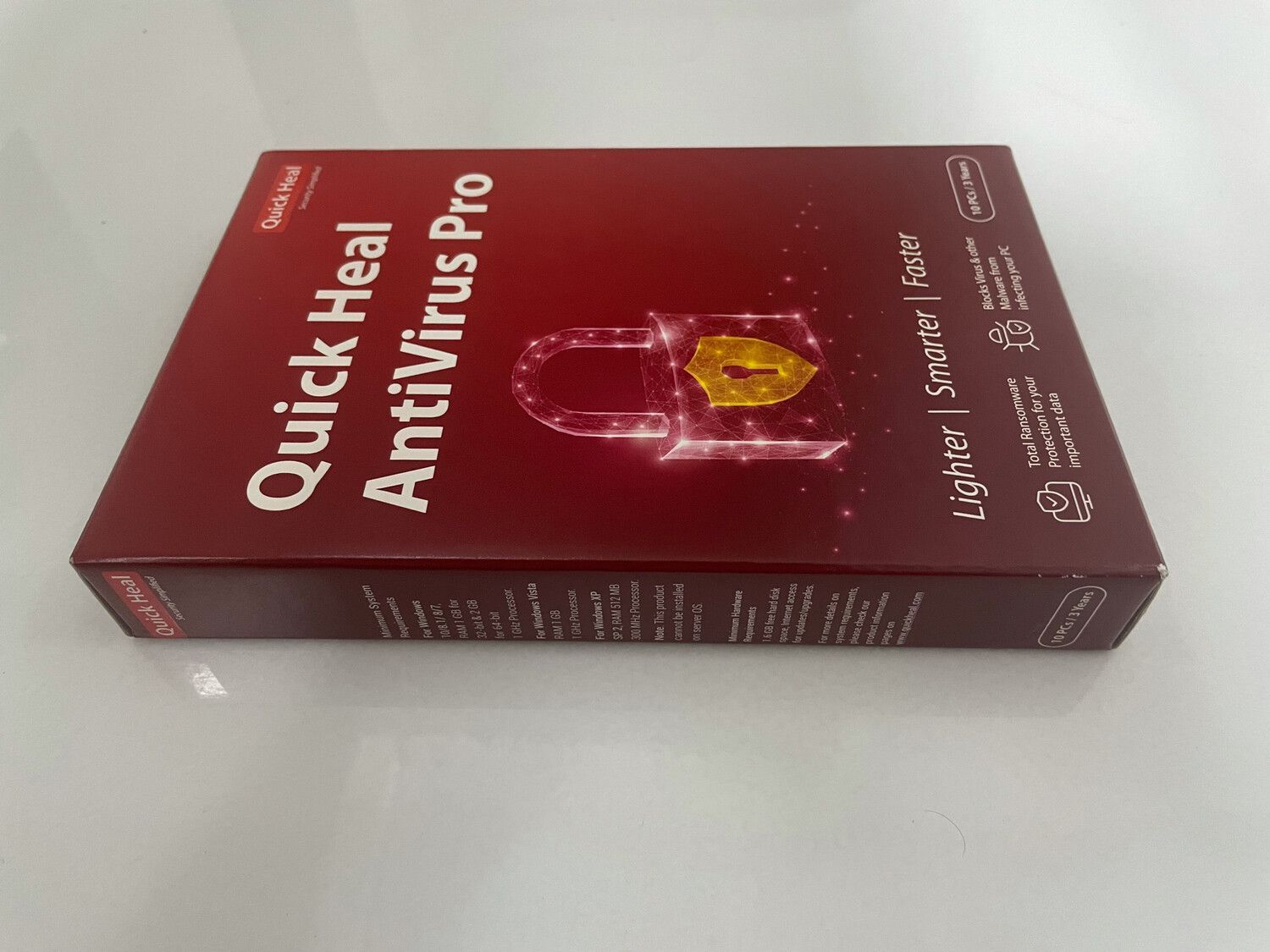 New, 10 User, 3 Year, Quick Heal Antivirus Pro