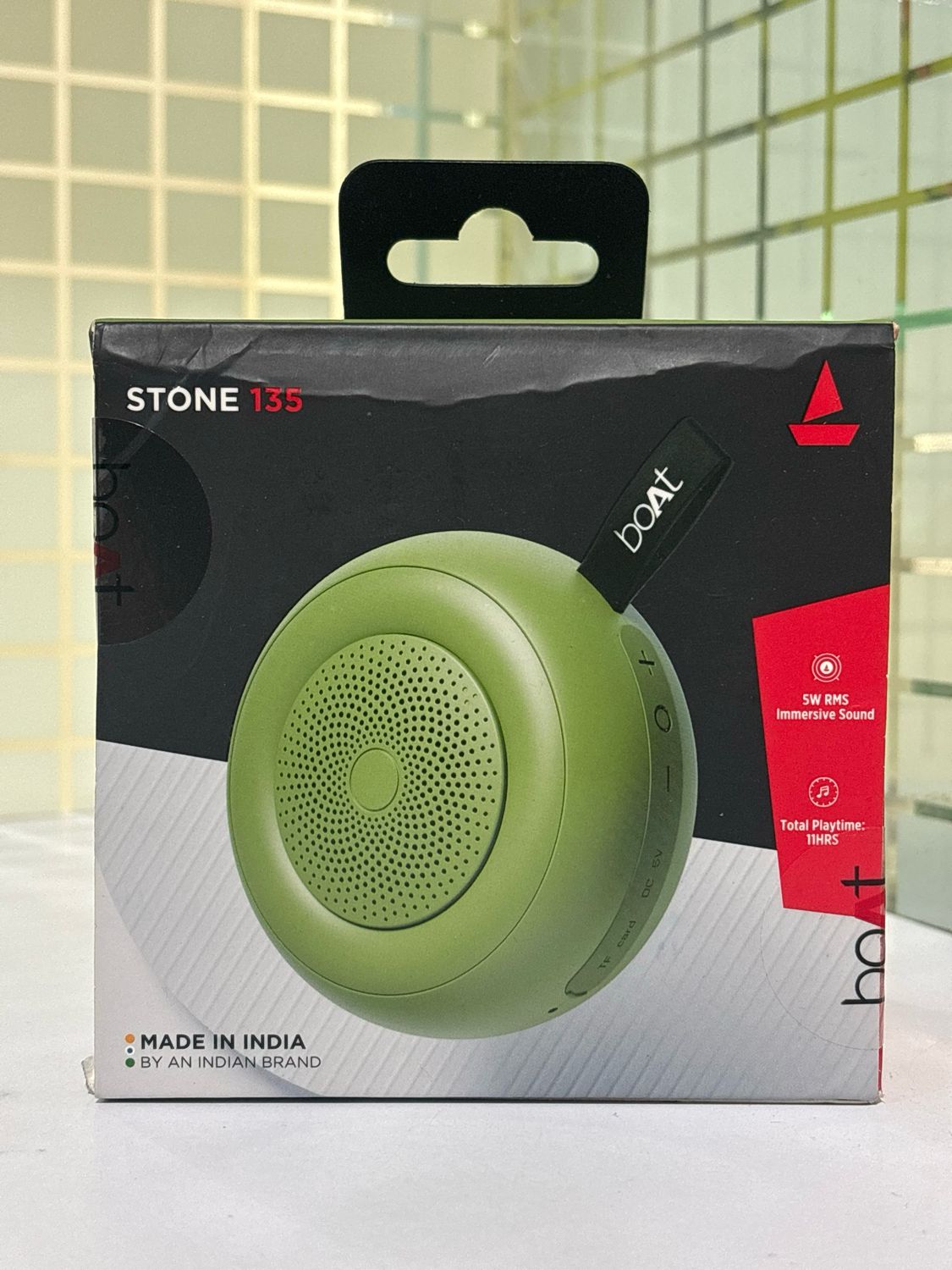 boAt Stone 135 Portable (5W) Wireless Speaker Green
