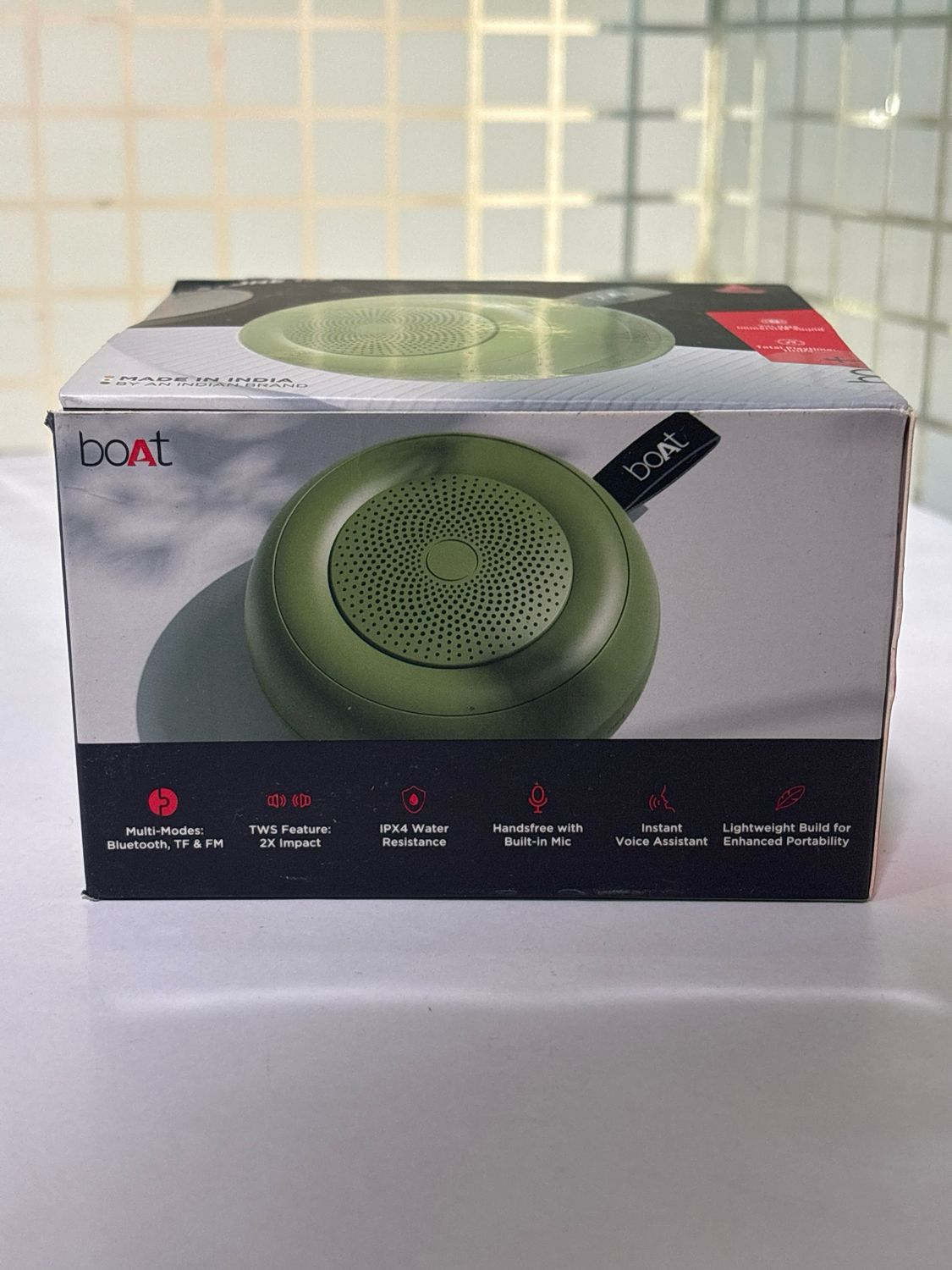 boAt Stone 135 Portable (5W) Wireless Speaker Green boAt Stone 135 Portable (5W) Wireless Speaker Green
