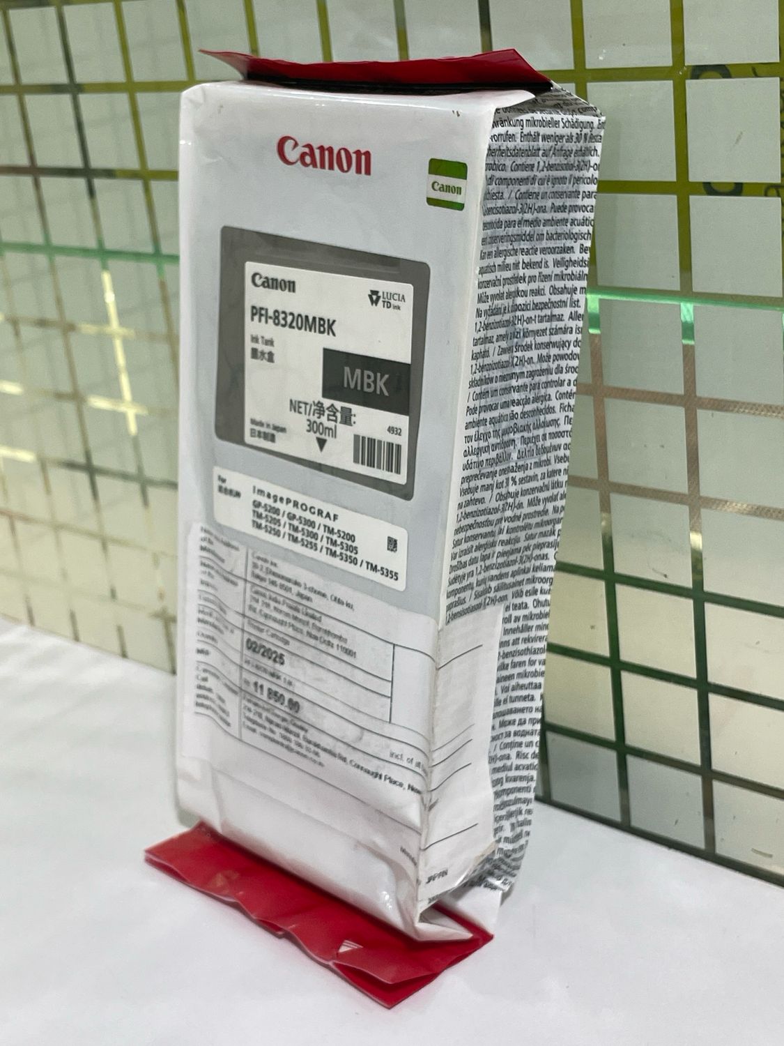 Canon PFI-8320MBK Matte Black Ink Tank Cartridge, 300ml Canon PFI-8320MBK Matte Black Ink Tank Cartridge, 300ml