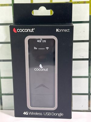 Coconut Konnect 4G Dongle - Dual Band, All SIM Support Coconut Konnect 4G Dongle - Dual Band, All SIM Support