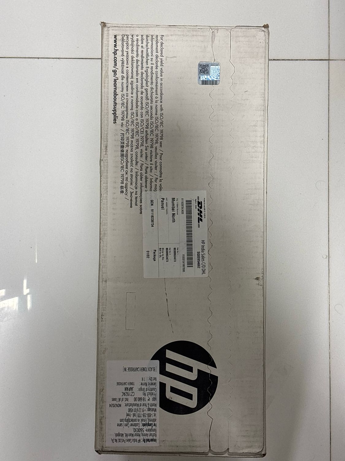 HP CZ192AC 93AC Black Toner Cartridge