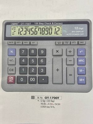 Orpat OT-1700T Calculator (Pack of 10) Orpat OT-1700T Calculator (Pack of 10)