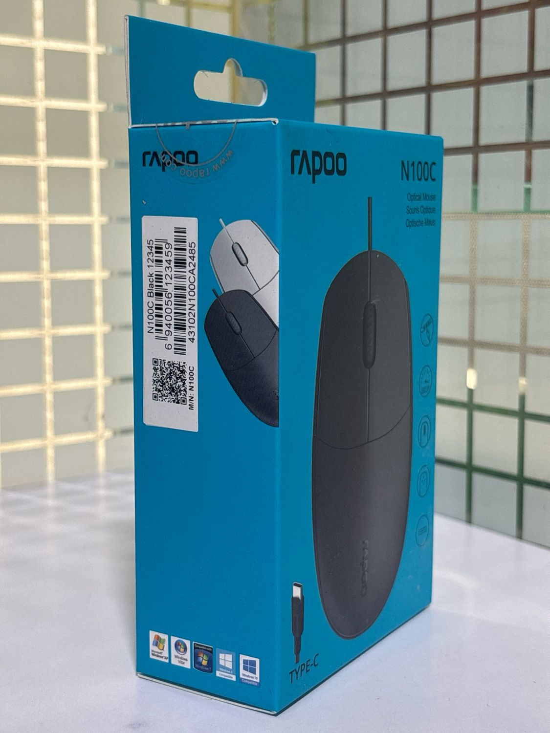 Rapoo N100C Type-C Wired Mouse Rapoo N100C Type-C Wired Mouse