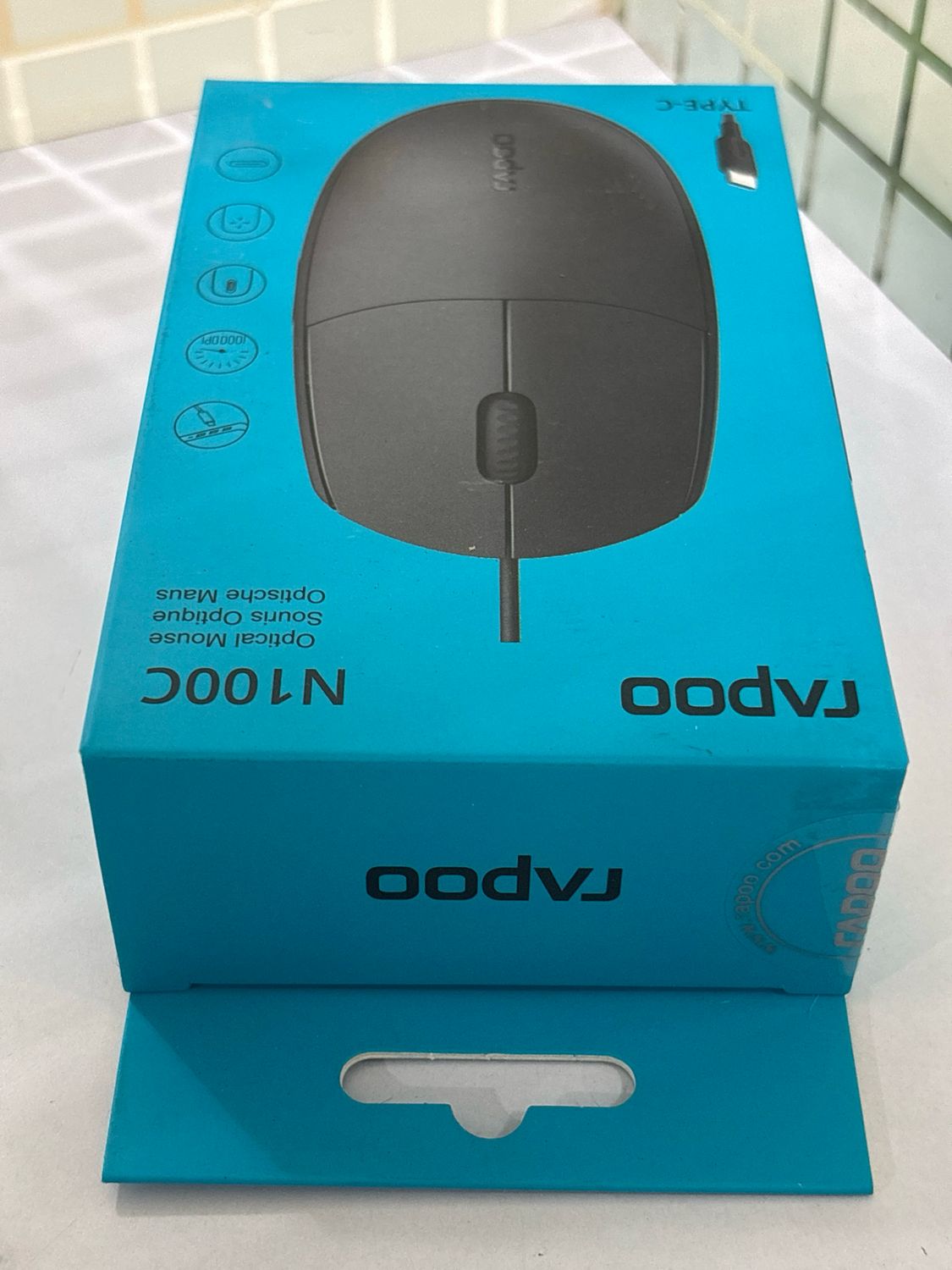 Rapoo N100C Type-C Wired Mouse Rapoo N100C Type-C Wired Mouse