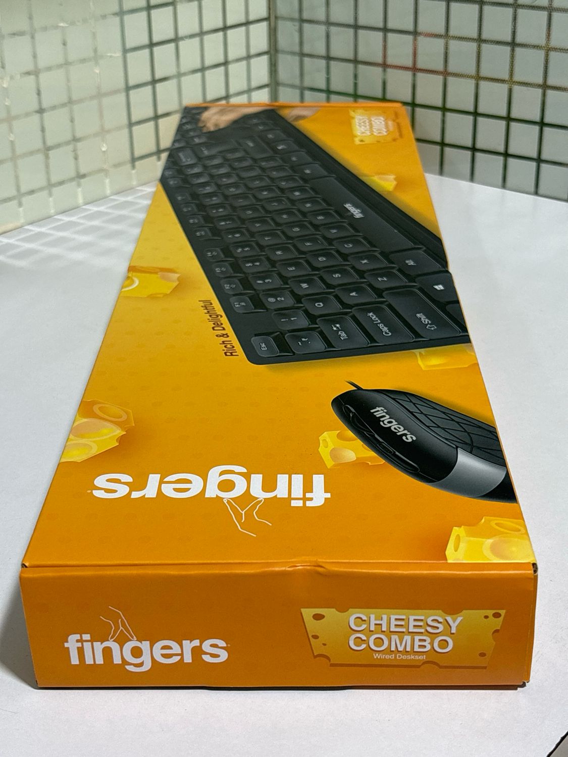 Fingers Cheesy Combo Wired Keyboard Mouse Fingers Cheesy Combo Wired Keyboard Mouse