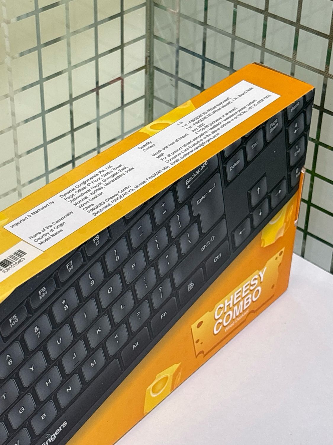 Fingers Cheesy Combo Wired Keyboard Mouse Fingers Cheesy Combo Wired Keyboard Mouse