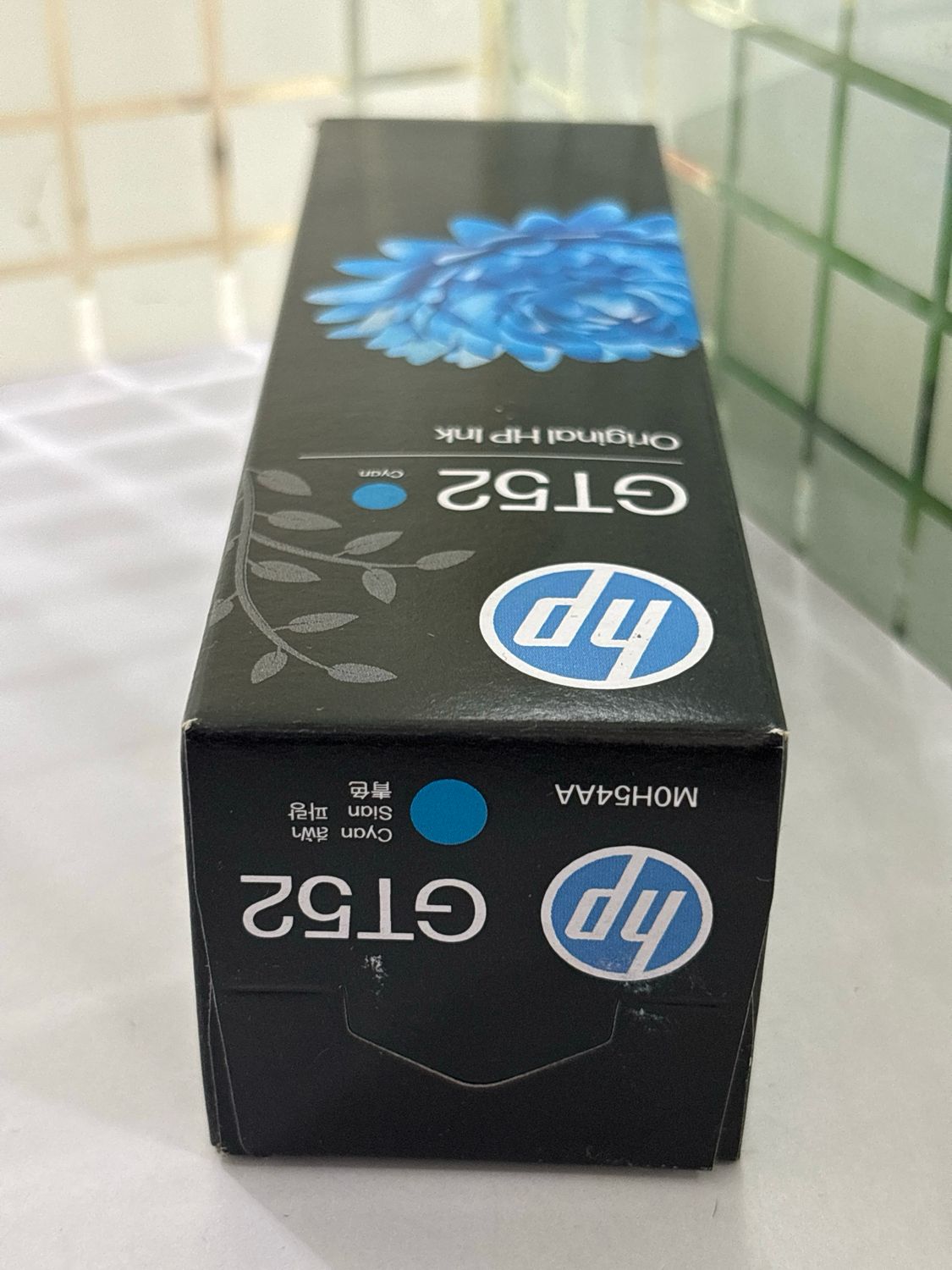 HP GT52 Cyan ink Bottle