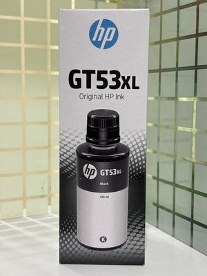 HP GT53XL Black Ink Bottle, 135ml
