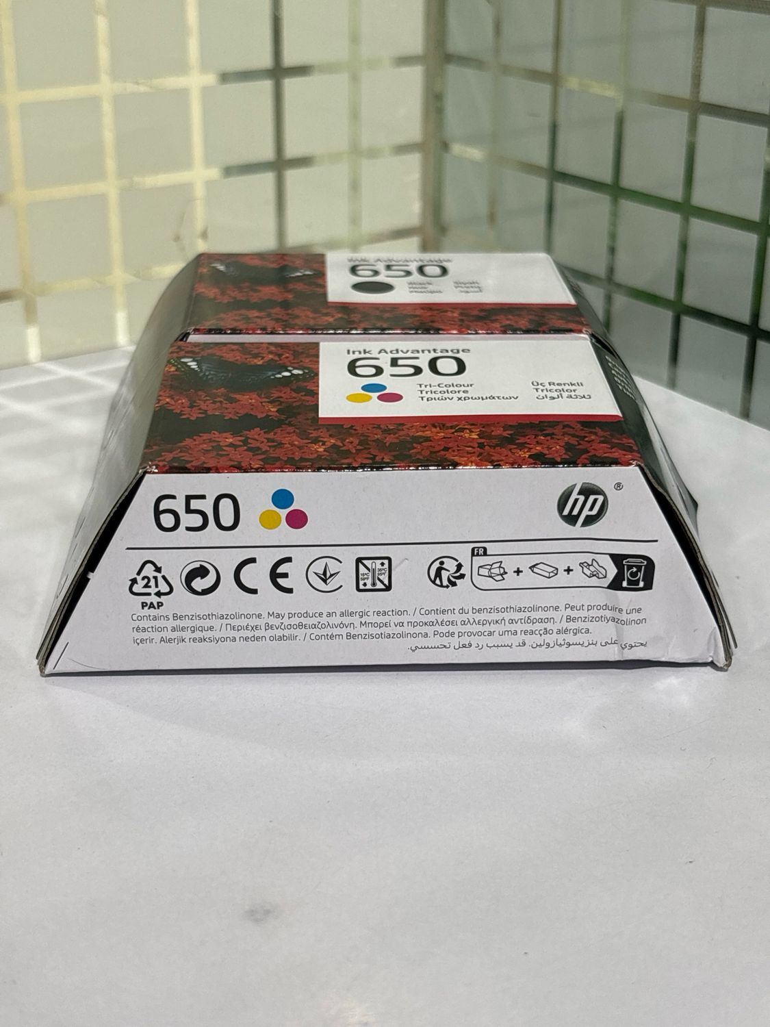 HP 650 Ink Advantage (Combo Pack) Black + Tri-Color HP 650 Ink Advantage (Combo Pack) Black + Tri-Color