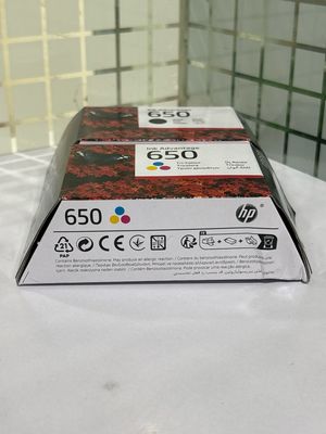 HP 650 Ink Advantage (Combo Pack) Black + Tri-Color