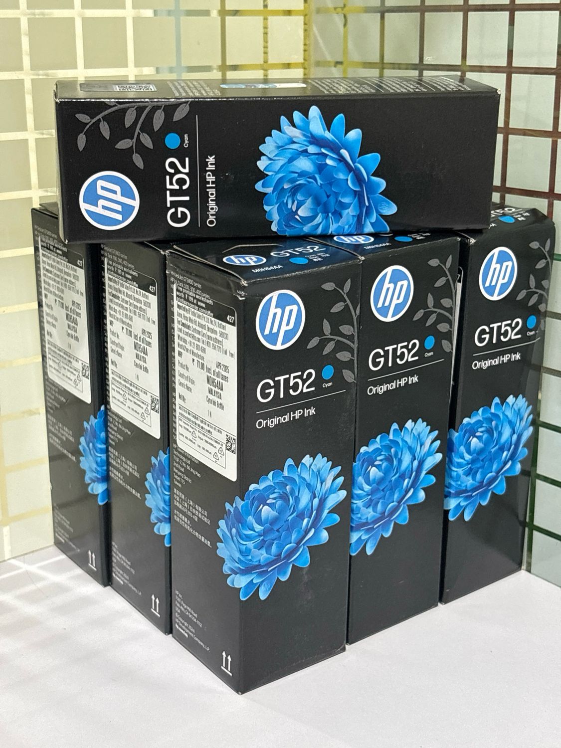 HP GT52 Cyan ink Bottle
