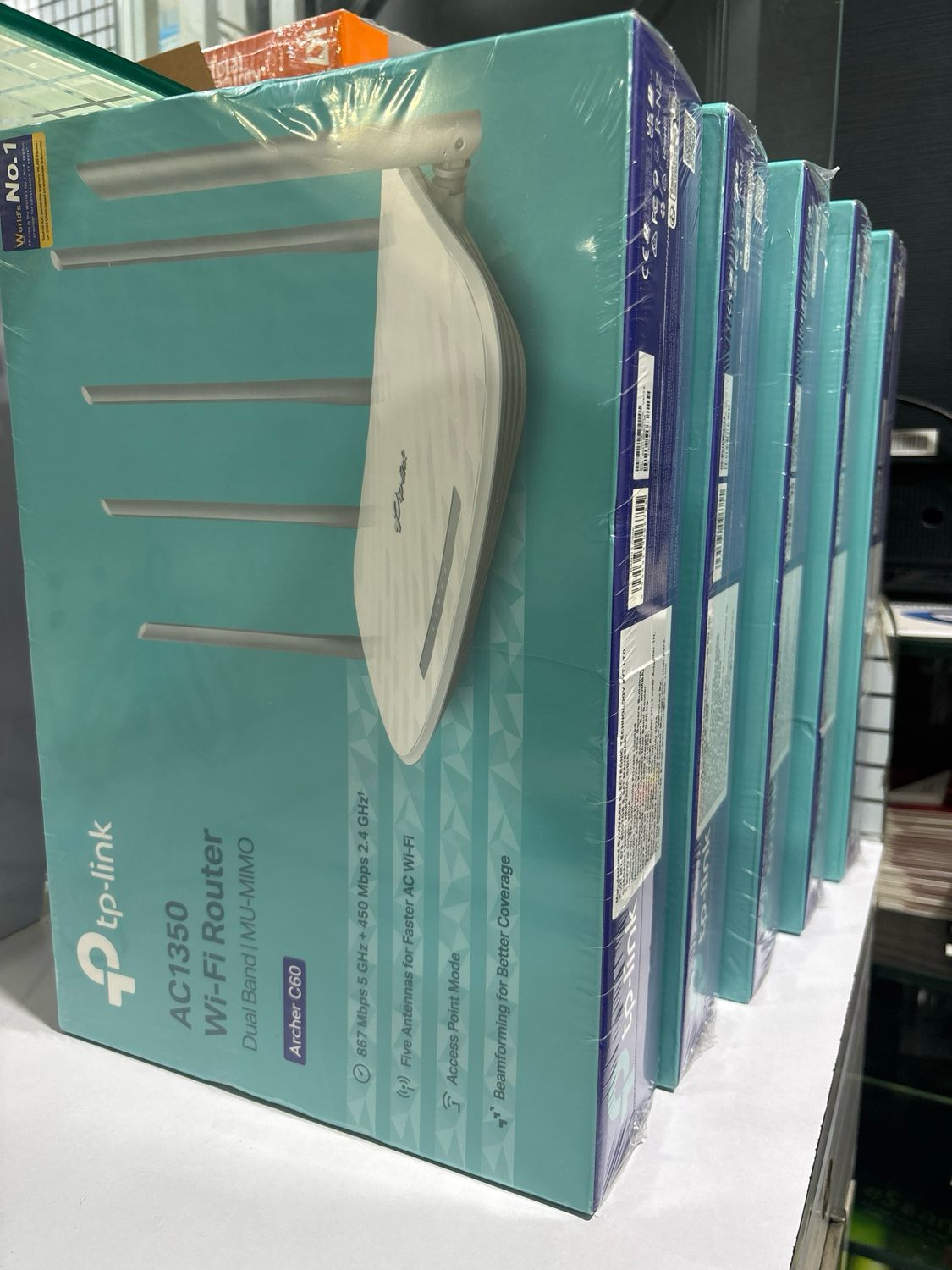 TP-Link Archer C60 AC1350 Wireless Dual Band Router TP-Link Archer C60 AC1350 Wireless Dual Band Router