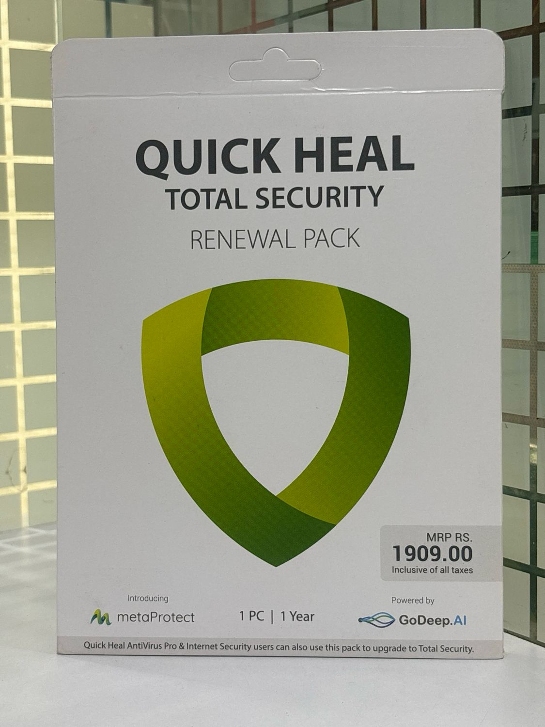 (Renewal) 1 User, 1 Year, Quick Heal Total Security (Renewal) 1 User, 1 Year, Quick Heal Total Security