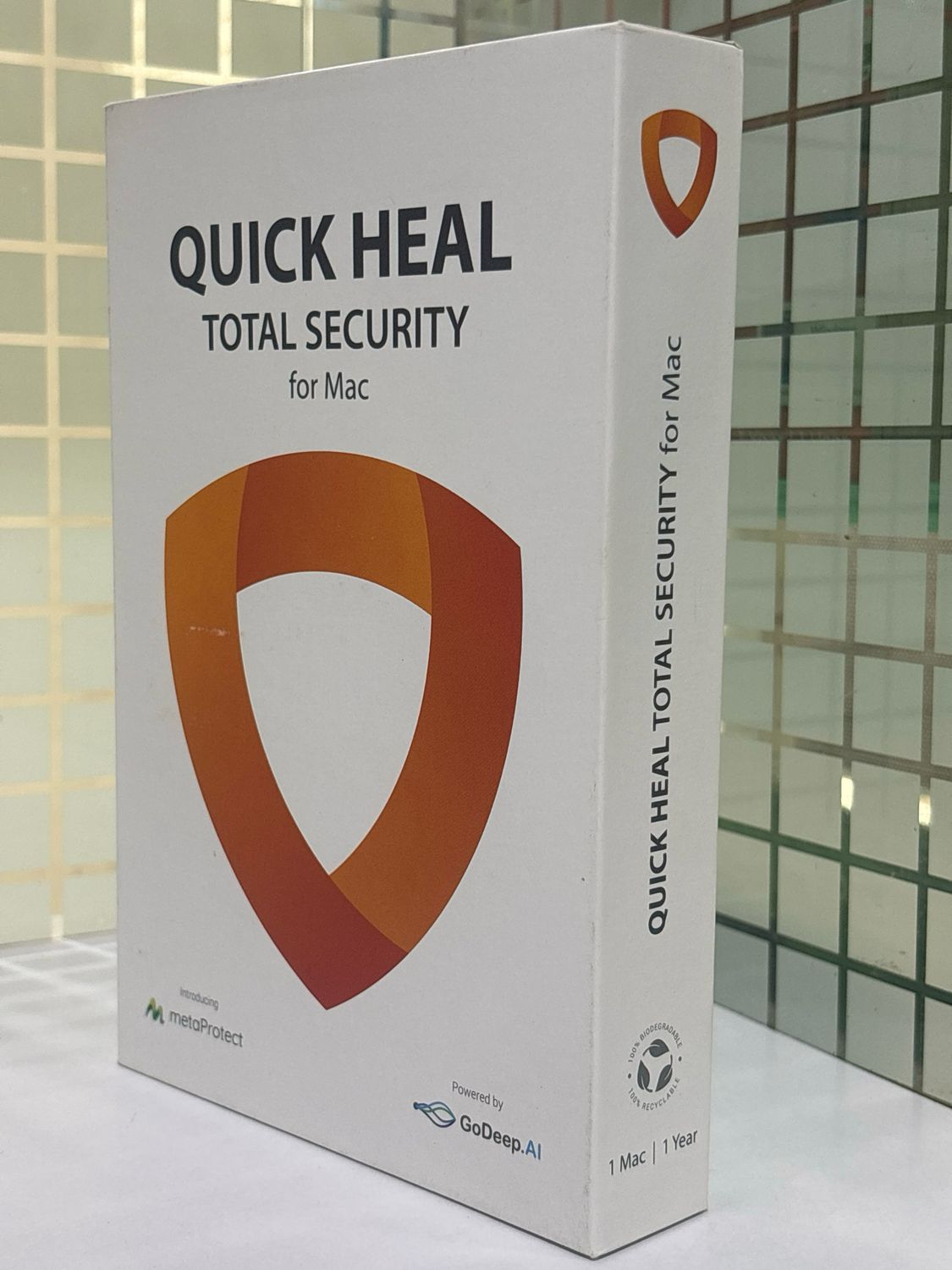 New, 1 User, 1 Year, Quick Heal Mac Book Security