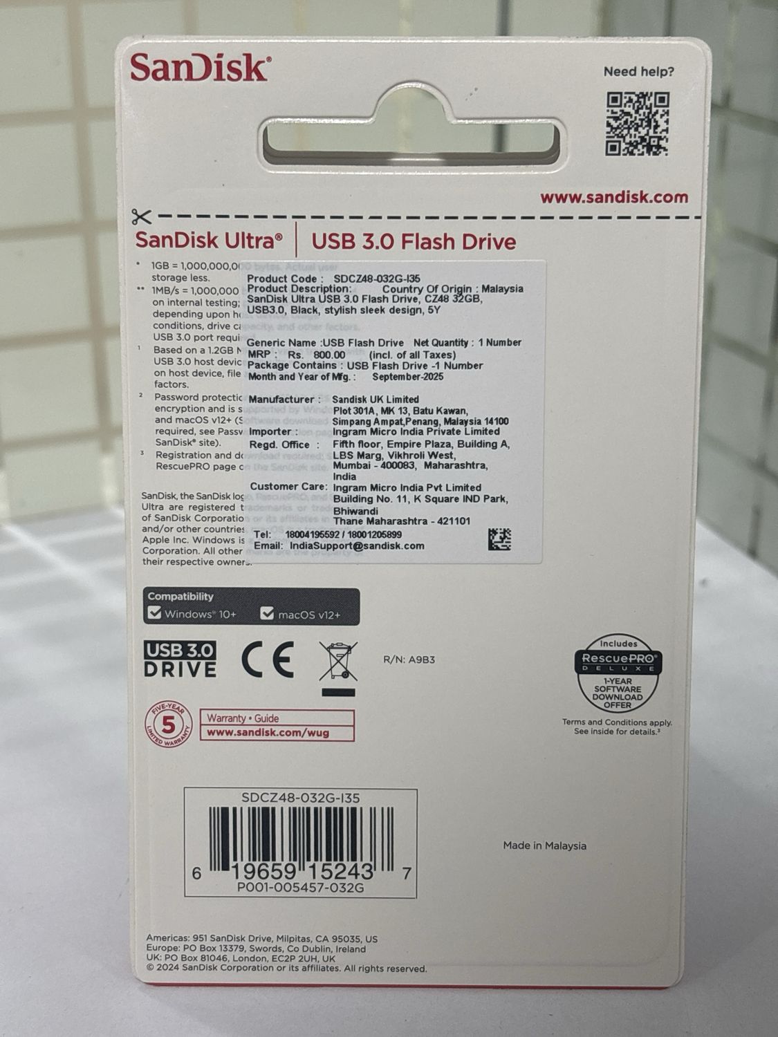 SanDisk Ultra 32GB USB 3.0 Pen Drive ,CZ48 ( Pack of 10 ) SanDisk Ultra 32GB USB 3.0 Pen Drive ,CZ48 ( Pack of 10 )