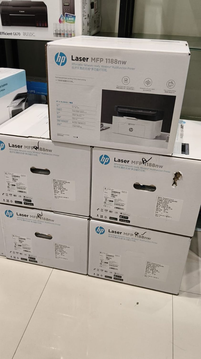 HP 1188nw Multifunction 21ppm Laserjet Printer HP 1188nw Multifunction 21ppm Laserjet Printer