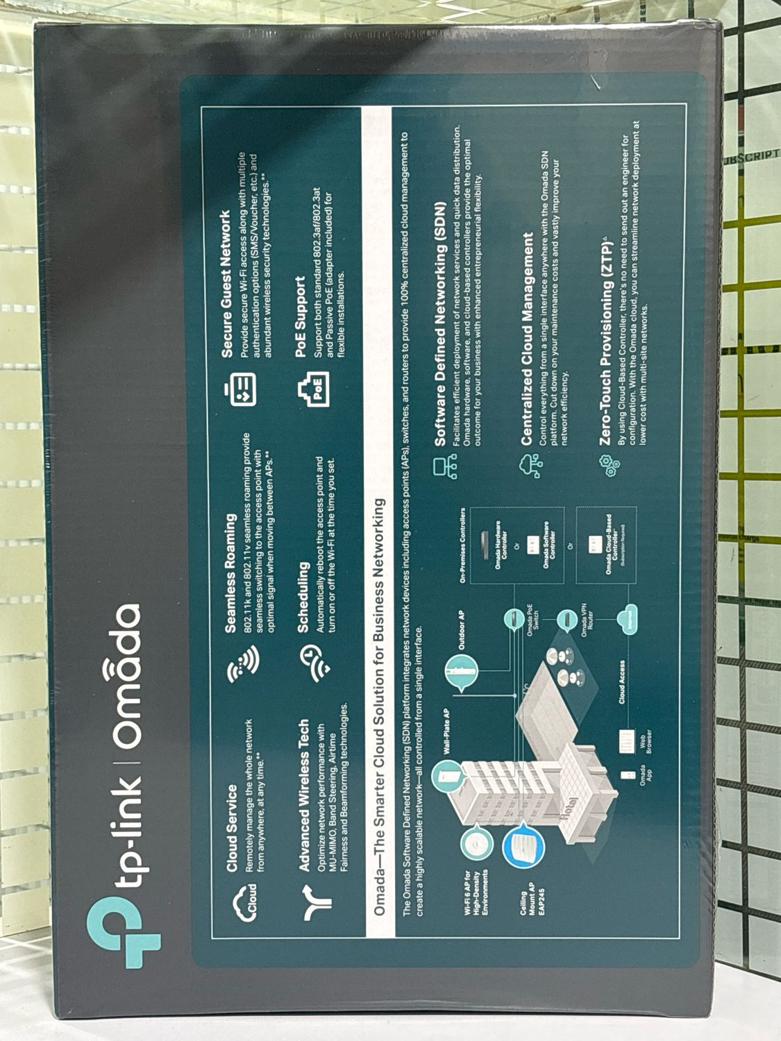 TP-Link EAP245 AC1750 Wireless Wi-Fi Access Point TP-Link EAP245 AC1750 Wireless Wi-Fi Access Point