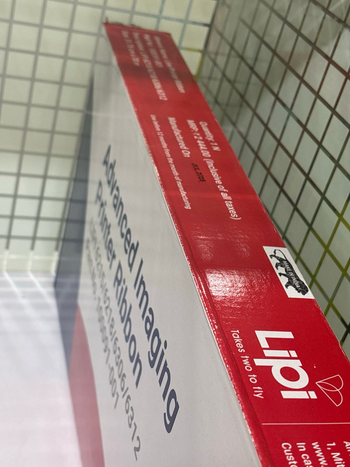 Lipi T6312, 6215, 6218, 6306 Ribbon Cartridge