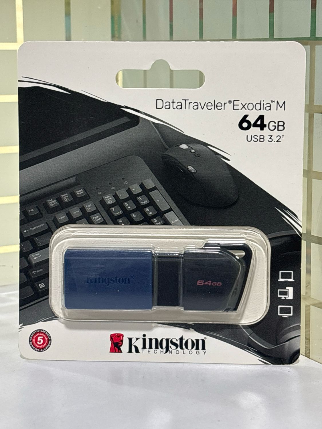 Kingston 64Gb DataTraveler Exodia M 3.2 USB flash drive ( Pack of 10 )