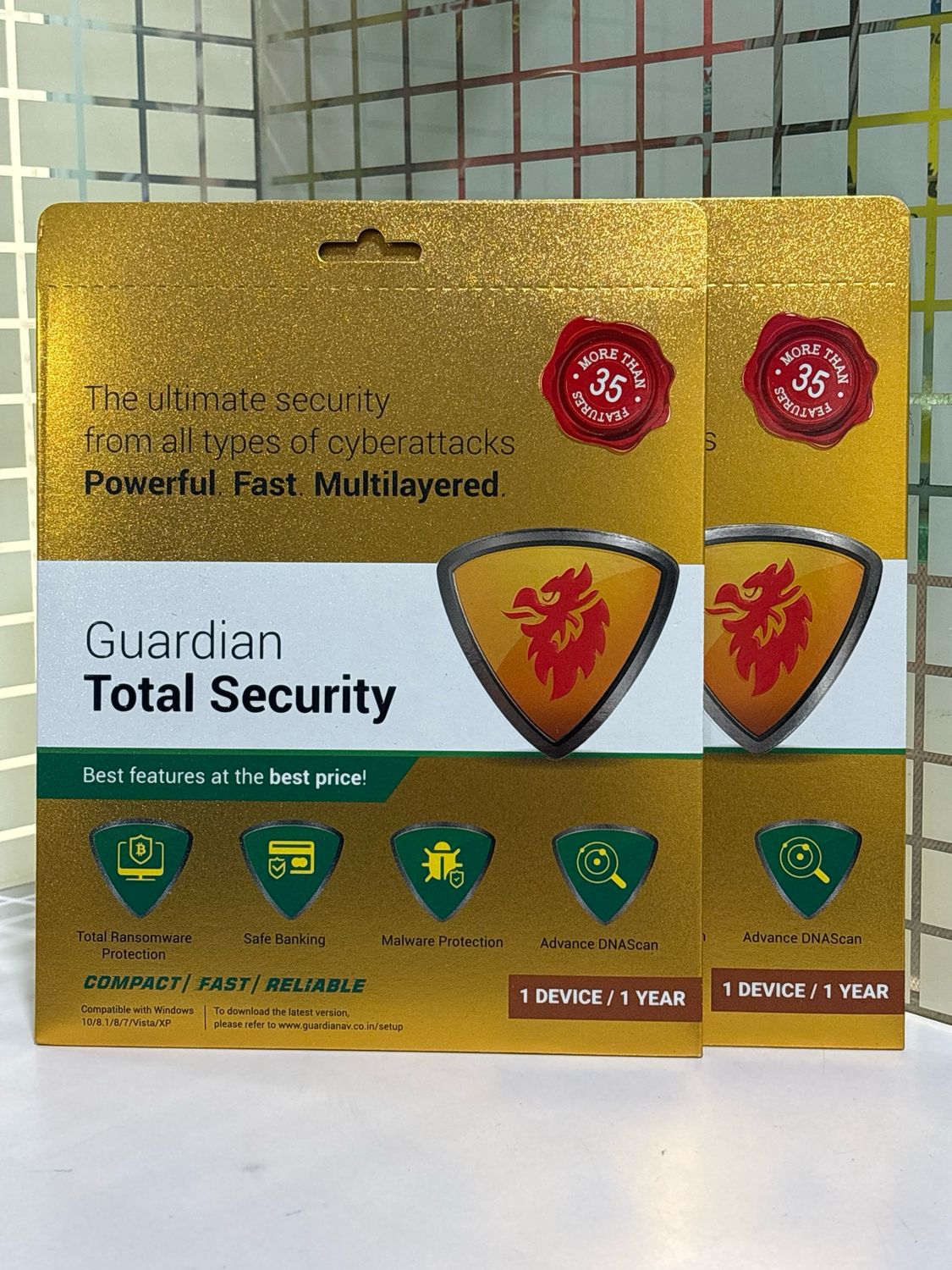 2 User, 1 Year, Guardian Total Security 2 User, 1 Year, Guardian Total Security