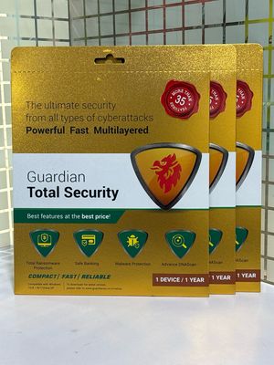 3 User, 1 Year, Guardian Total Security 3 User, 1 Year, Guardian Total Security