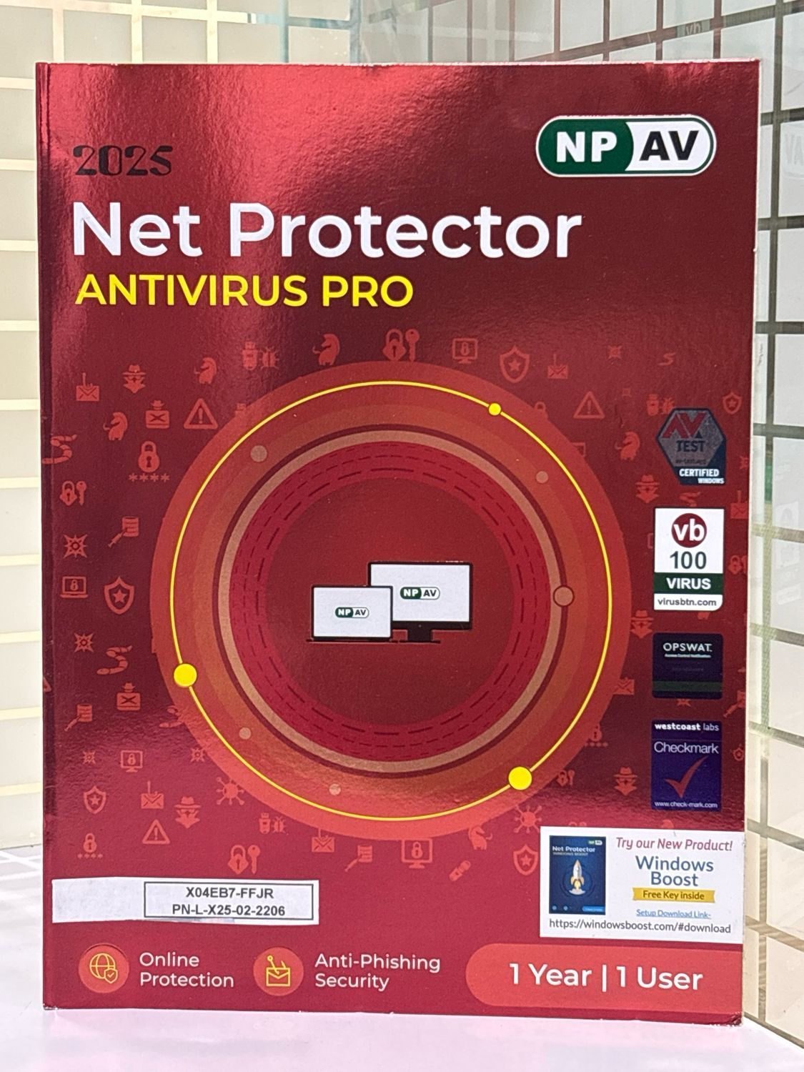Renewal, 1 User, 1 Year, Net Protector Antivirus Pro Renewal, 1 User, 1 Year, Net Protector Antivirus Pro