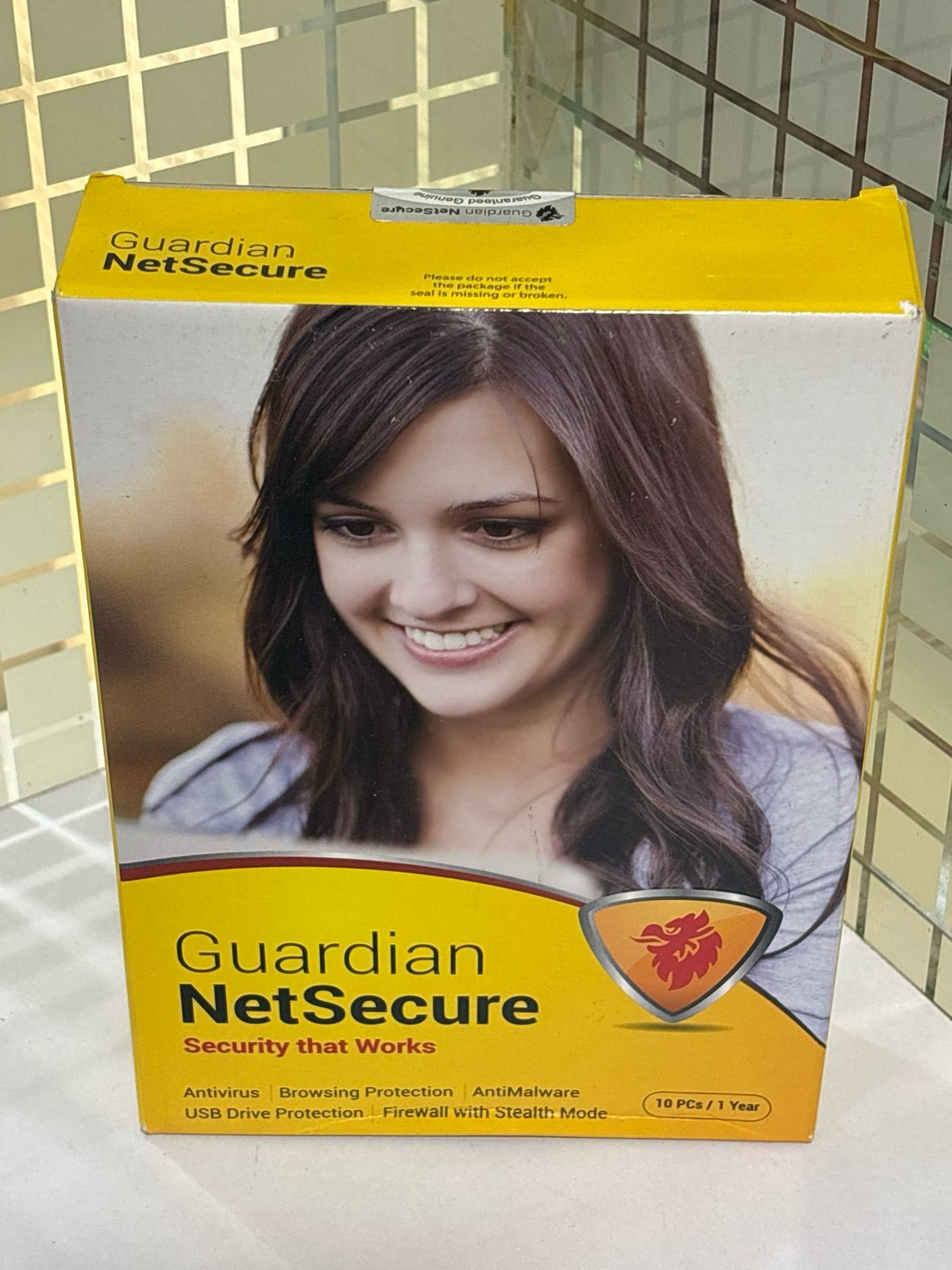 10 User, 1 Year, Guardian NetSecure Antivirus