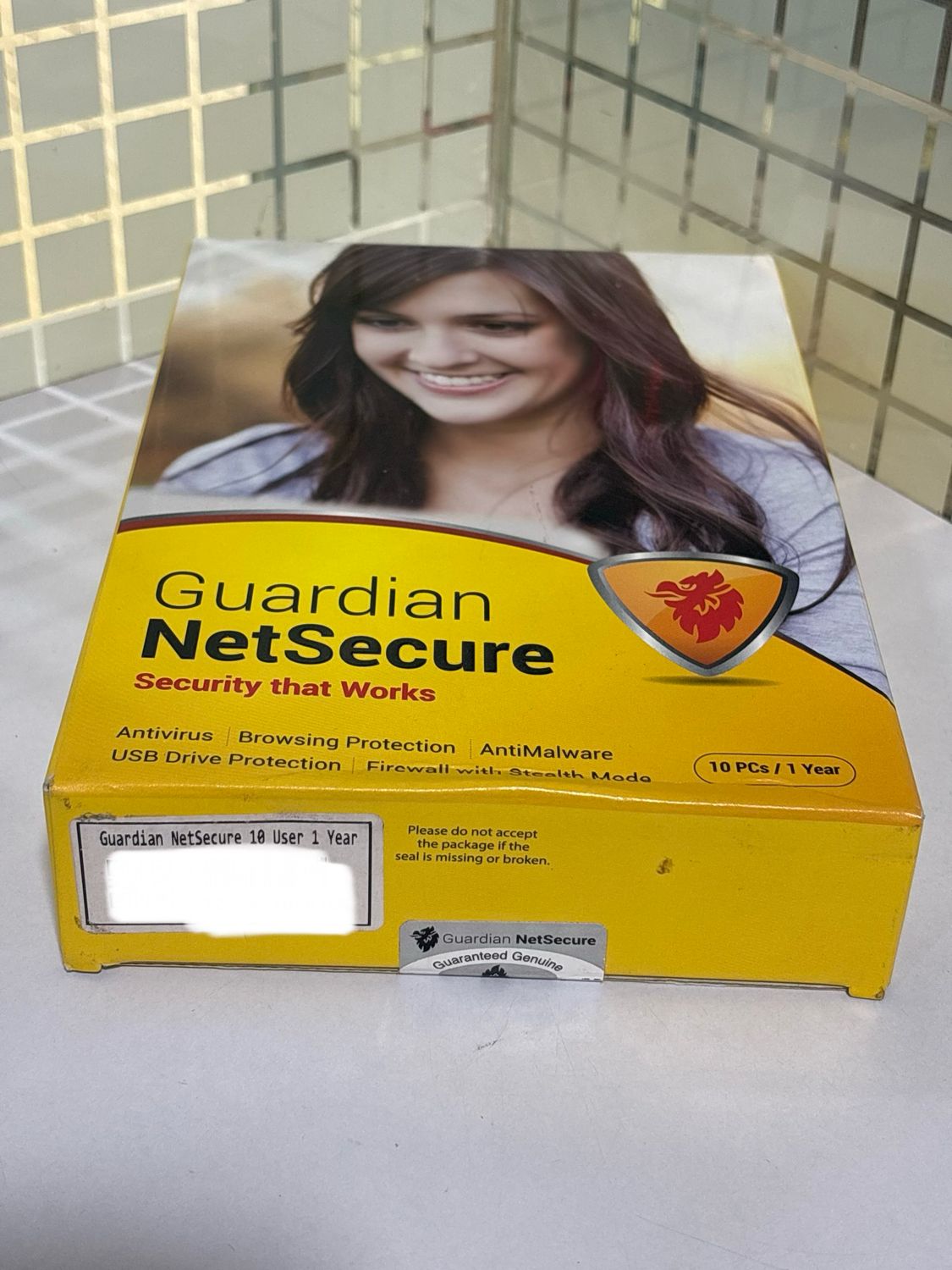 10 User, 1 Year, Guardian NetSecure Antivirus