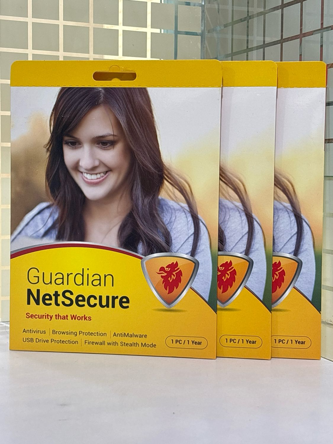 3 User, 1 Year, Guardian NetSecure Antivirus