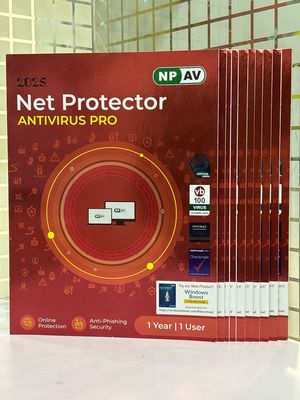 10 User, 1 Year, Net Protector Antivirus Pro