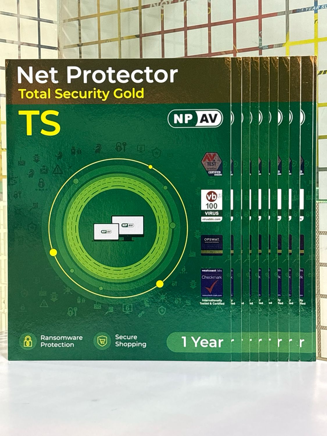 10 User, 1 Year, Net Protector Total Security (individual Pack)