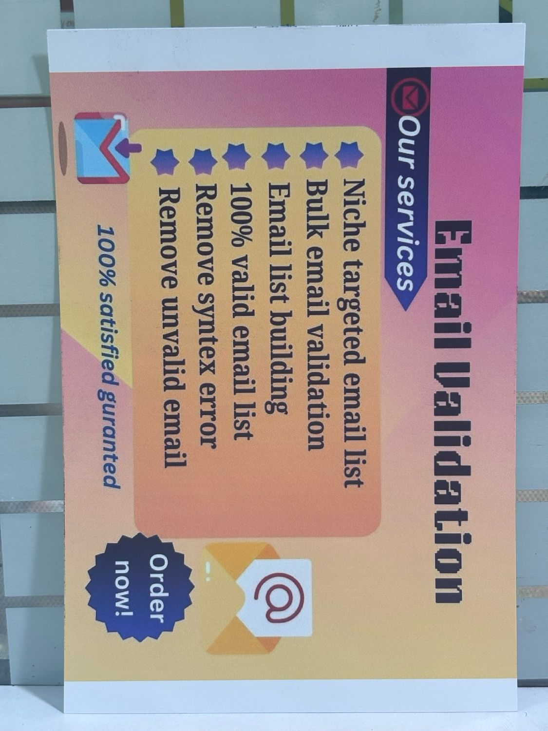 5k Email validation verifier service (Gmail, Google Server) 5k Email validation verifier service (Gmail, Google Server)