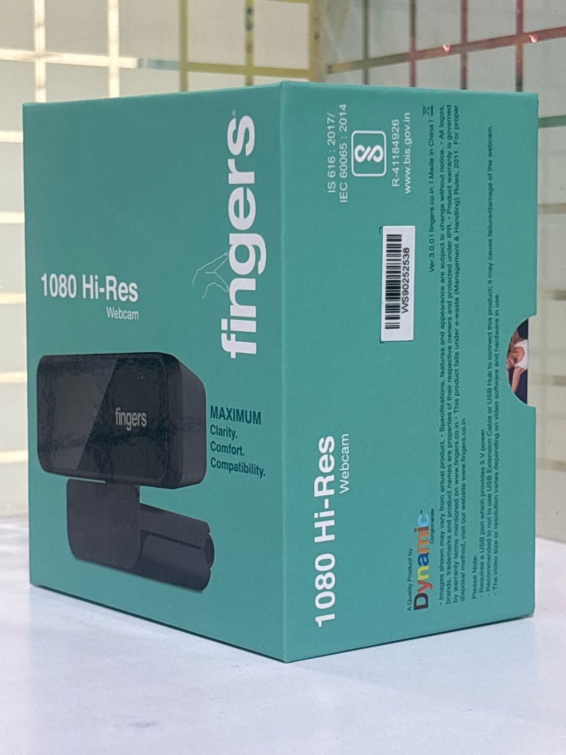 Fingers 1080 Hi-Res Webcam