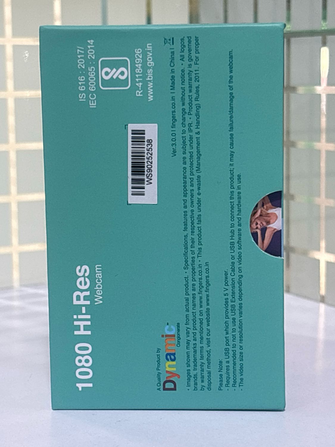 Fingers 1080 Hi-Res Webcam