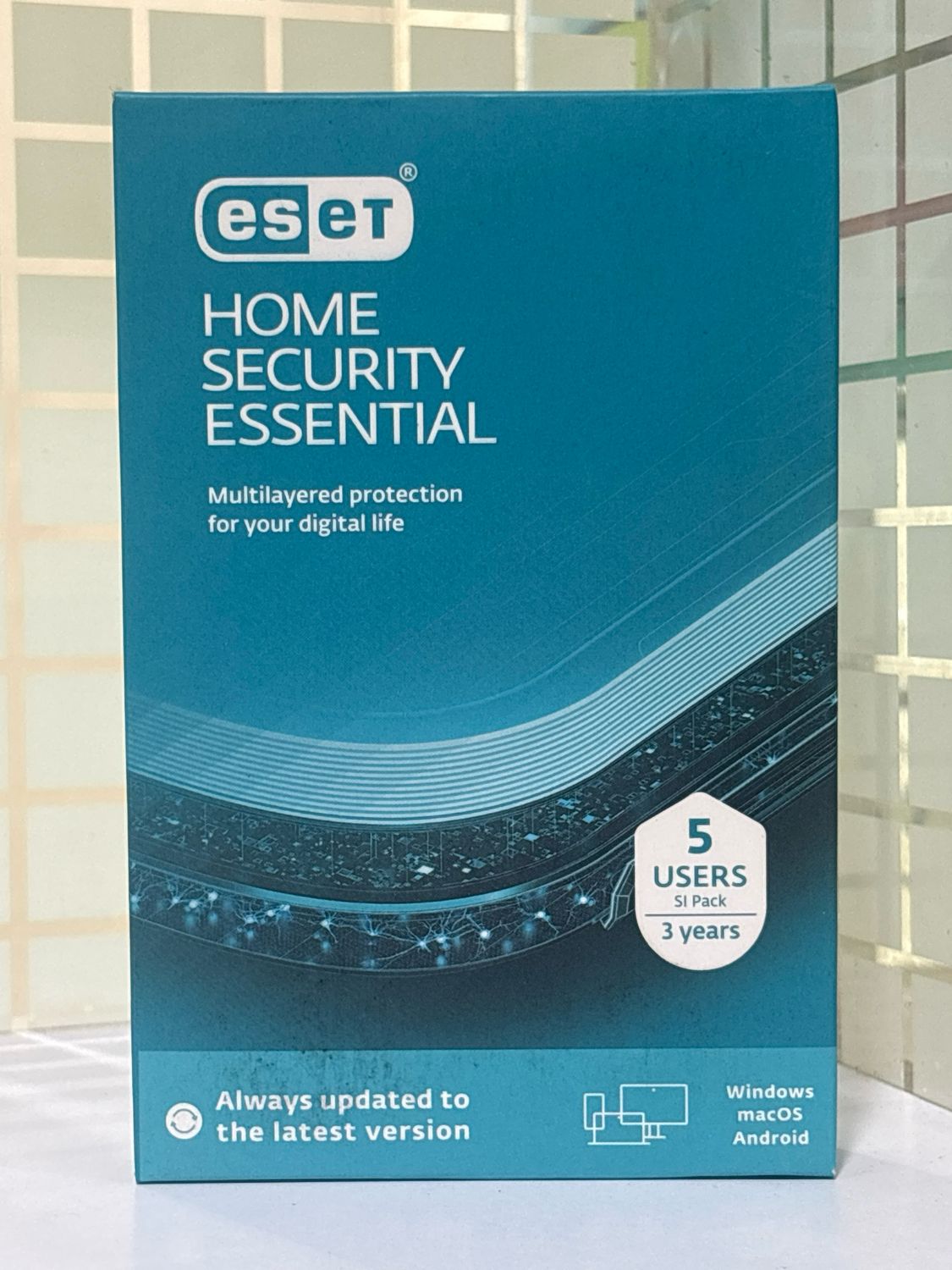 New, 5 User, 3 Year, Eset Home Security Essential (Internet)
