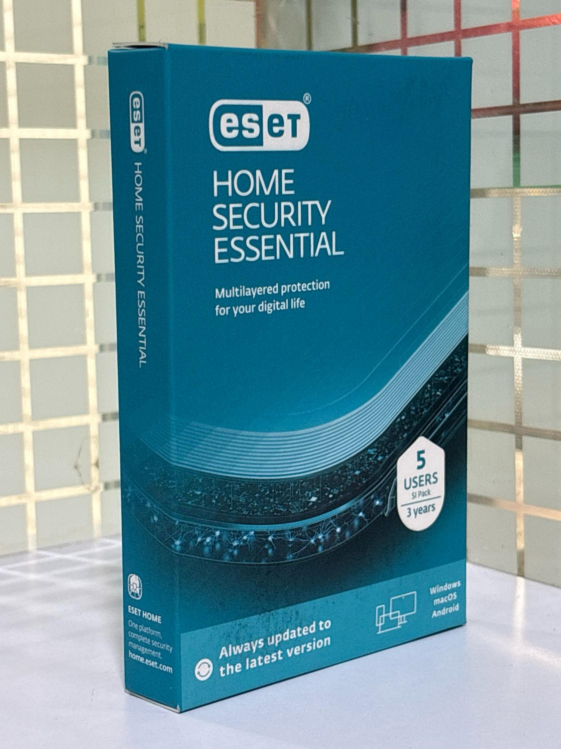 New, 5 User, 3 Year, Eset Home Security Essential (Internet)