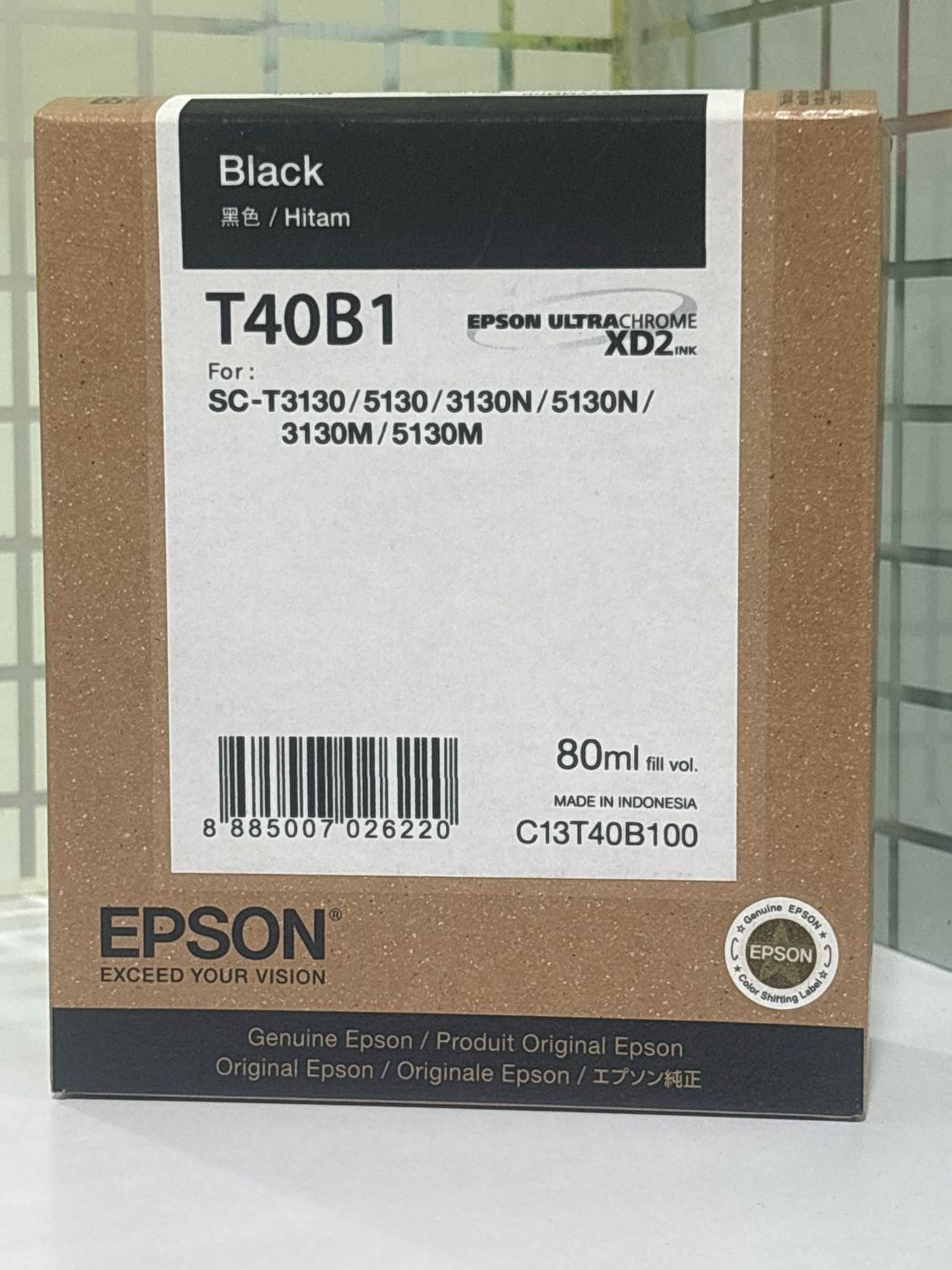 Epson T40B1 Black Ink Cartridge Epson T40B1 Black Ink Cartridge