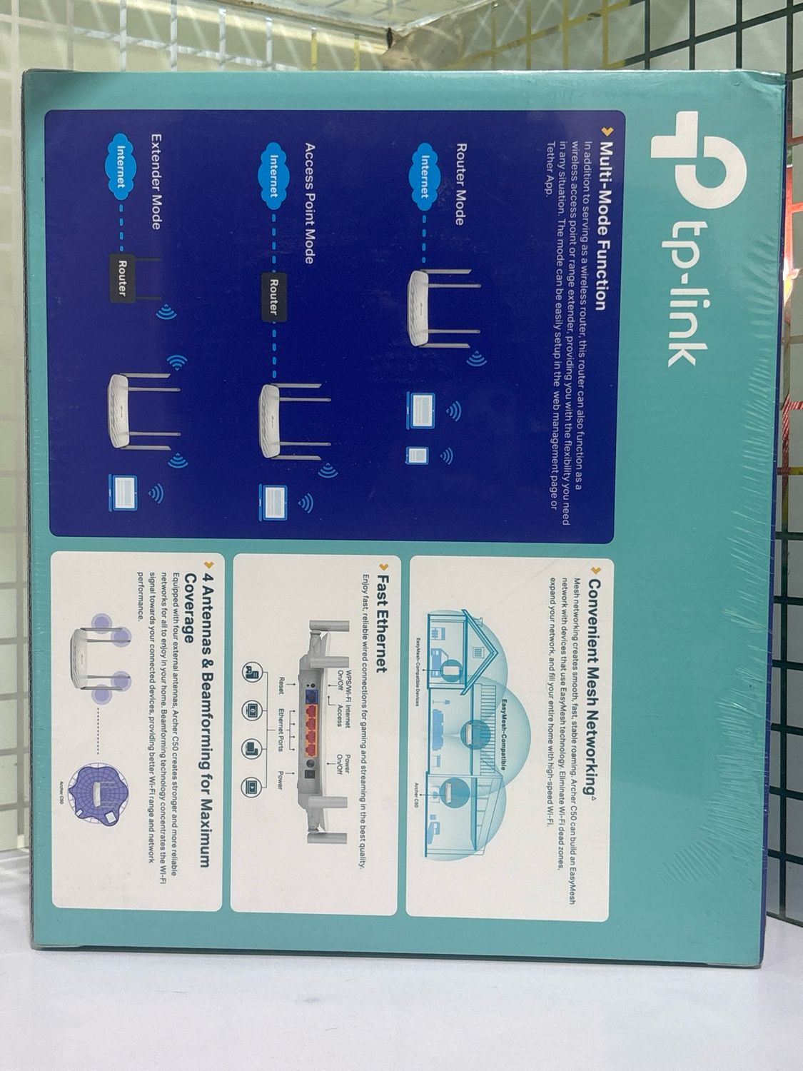 TP Link Archer C50 AC1200 Wireless Router TP Link Archer C50 AC1200 Wireless Router
