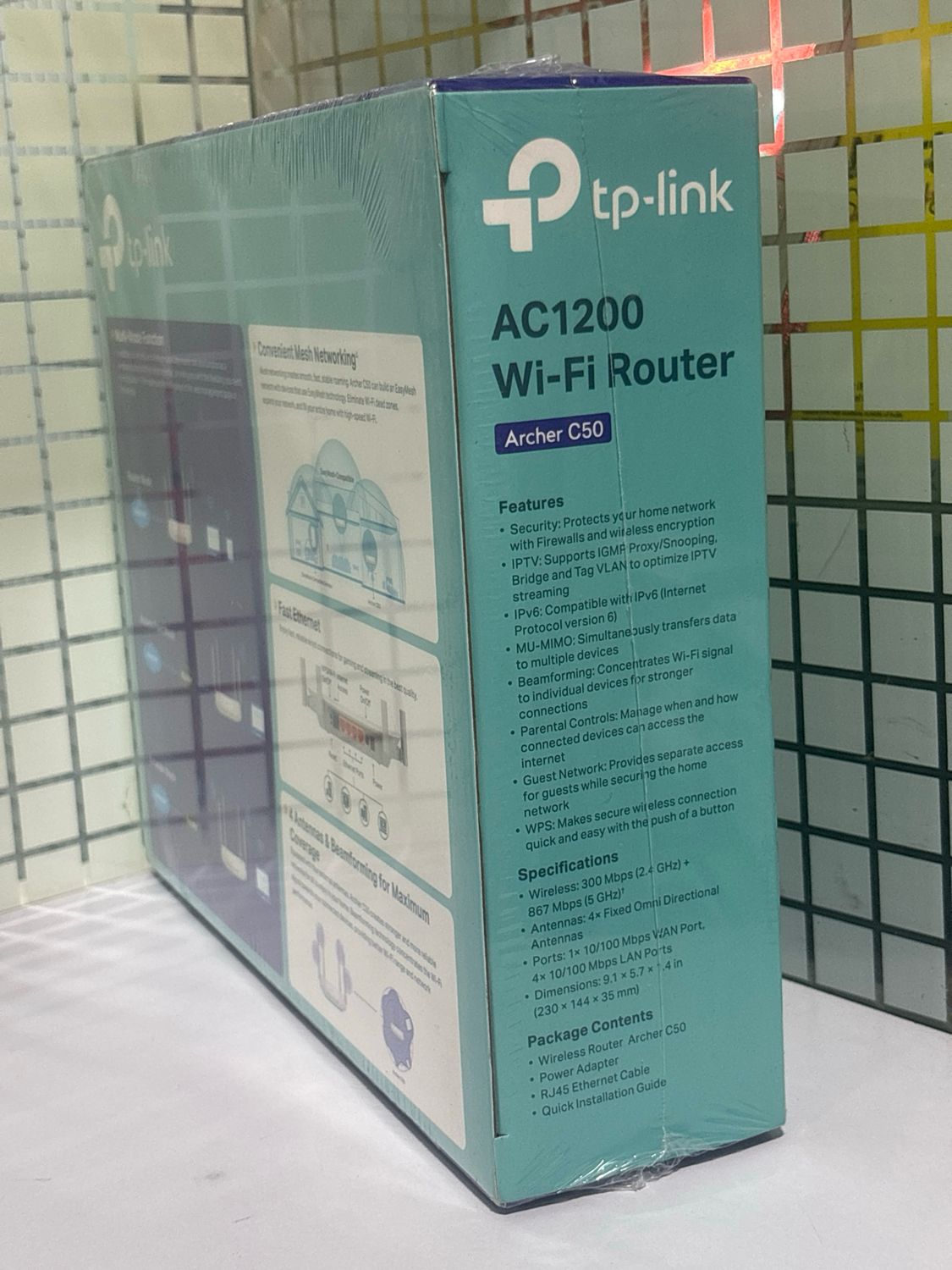 TP Link Archer C50 AC1200 Wireless Router TP Link Archer C50 AC1200 Wireless Router