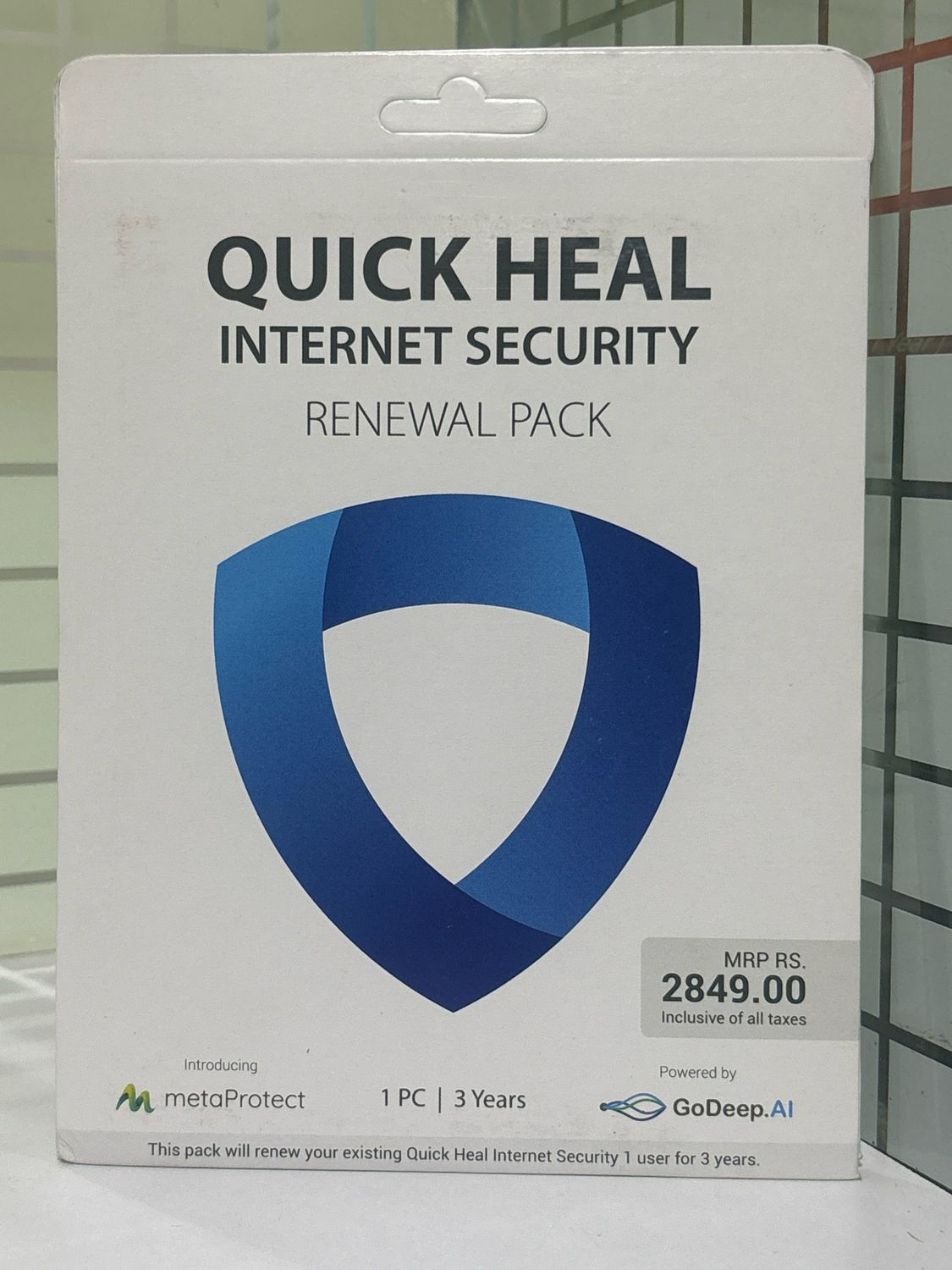 (Renewal) 1 User, 3 Year, Quick Heal Internet Security