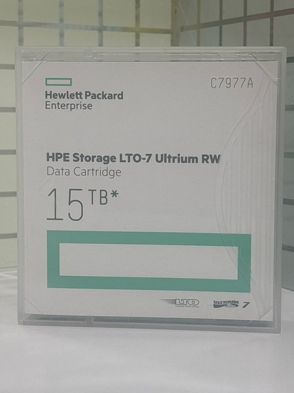HP LTO 7 Tape Ultrium 15TB RW Data Cartridge