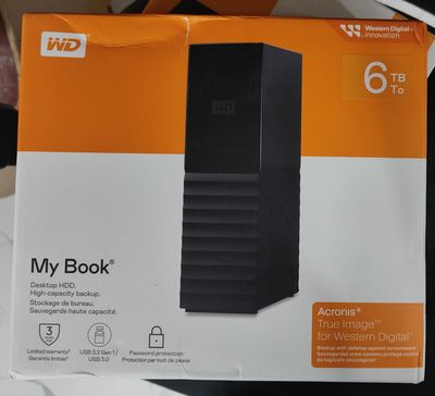 WD 6TB My Book Desktop External Hard Disk WD 6TB My Book Desktop External Hard Disk