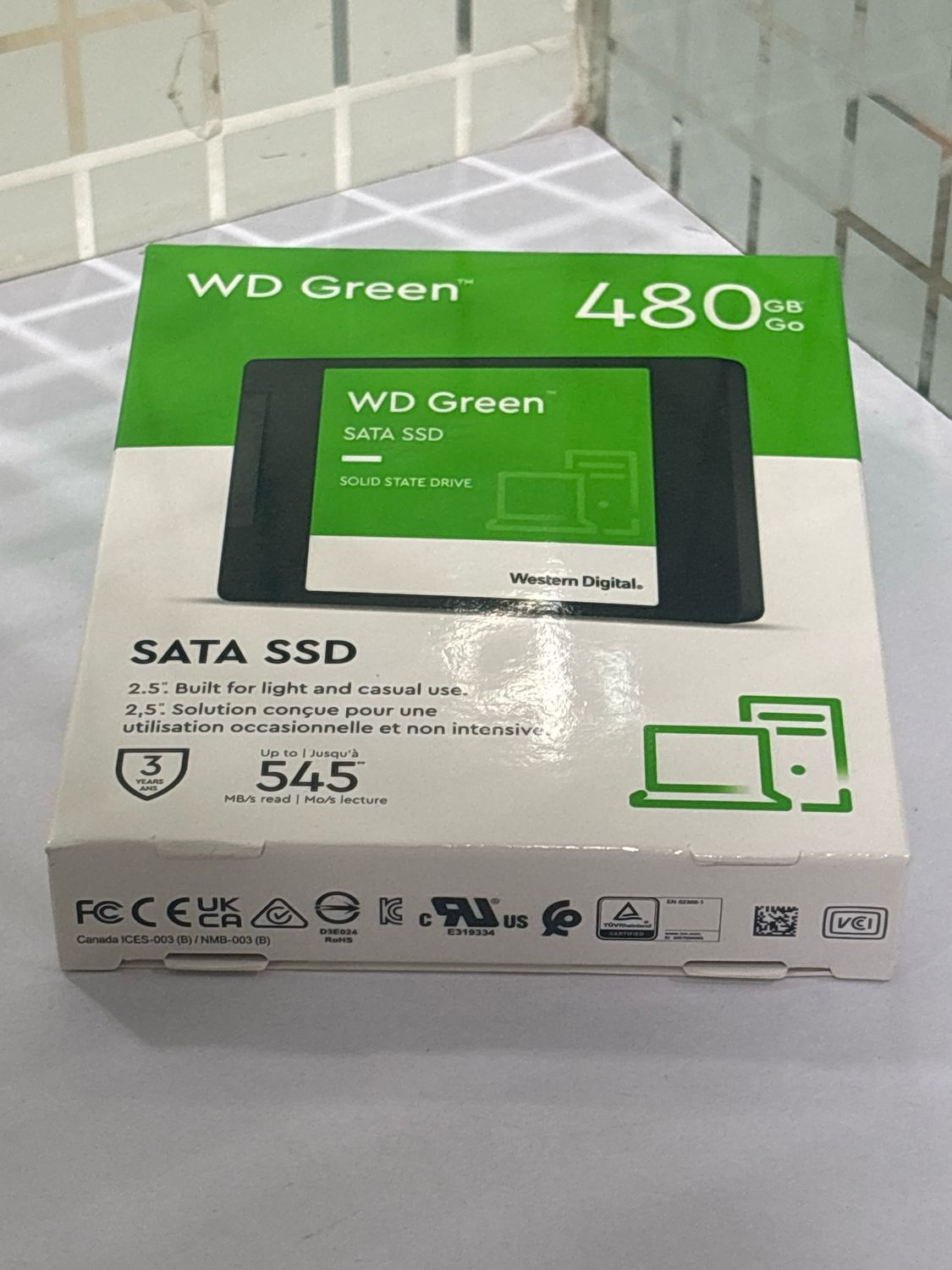 WD Green SATA 240GB Internal SSD