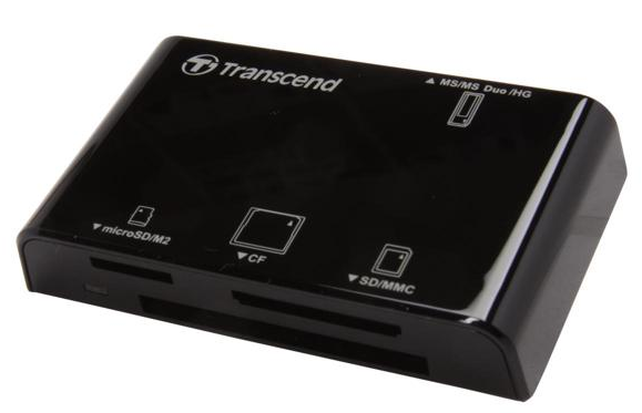 Transcend USB 2.0 Card Reader, TS-RDP8K