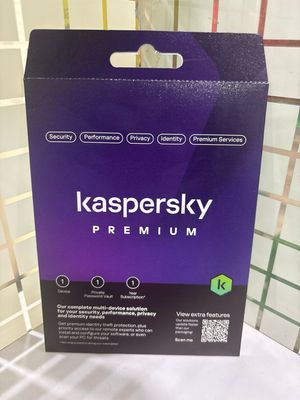 New, 1 User, 1 Year, Kaspersky Premium (total security)
