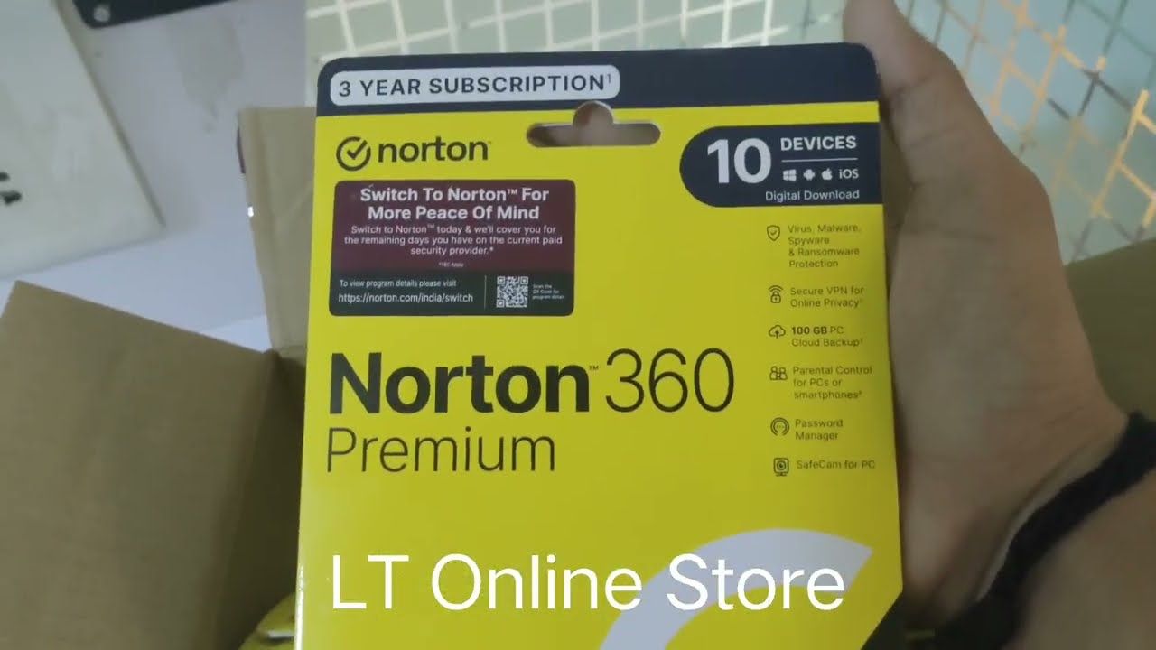 10 User, 3 Year, Norton 360 Premium Security 10 User, 3 Year, Norton 360 Premium Security