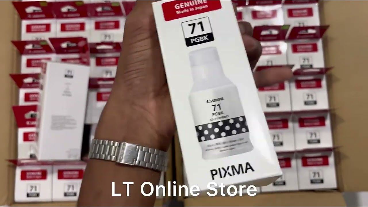 Canon Pixma 71 Black Ink Bottle (135ml)